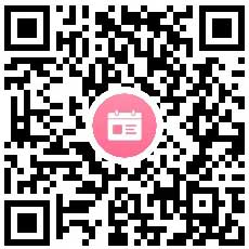 健康医疗分类的女生日历小程序二维码