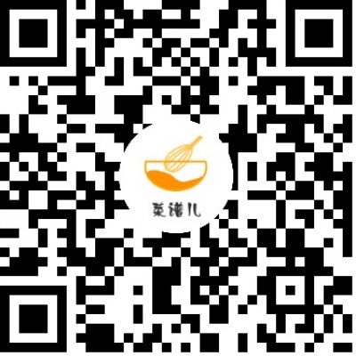 美食, 社区分类的菜谱儿小程序二维码